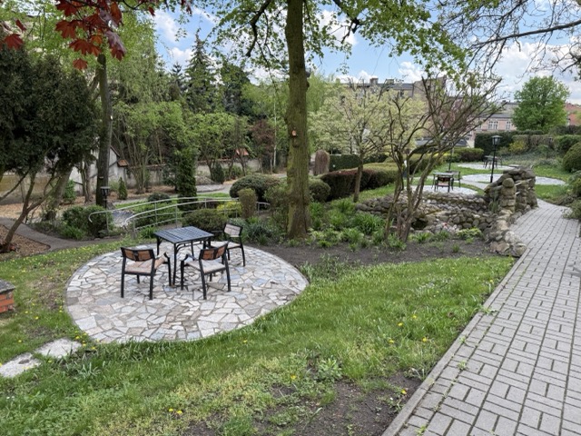 Ogród hotelowy